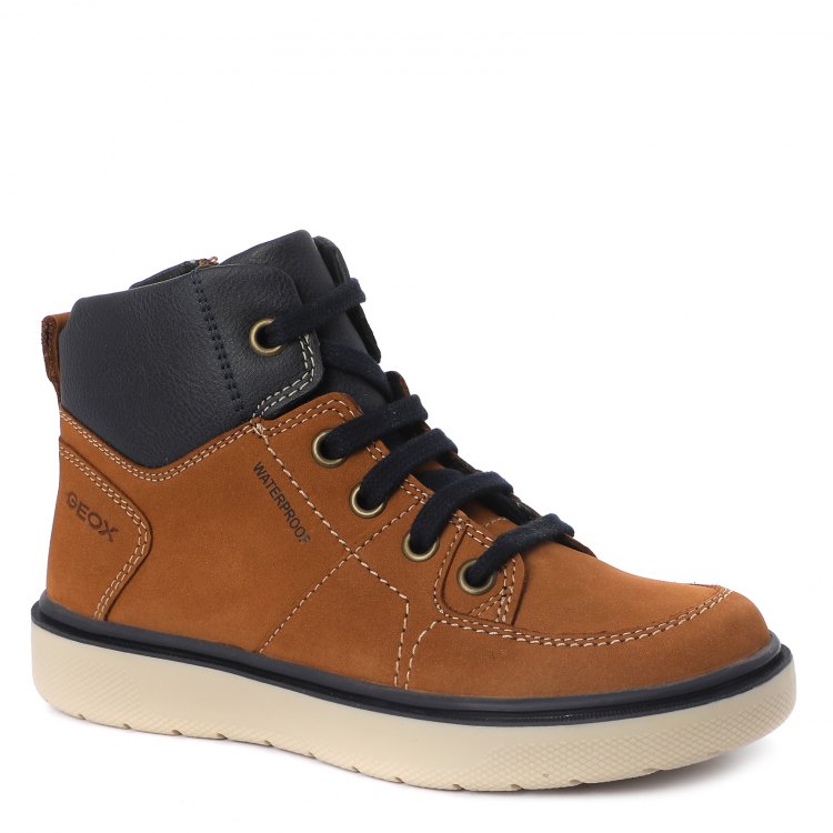 

Кеды GEOX J RIDDOCK B WPF A для мальчиков, светло-коричневый 34 EU, J047TA_2386608