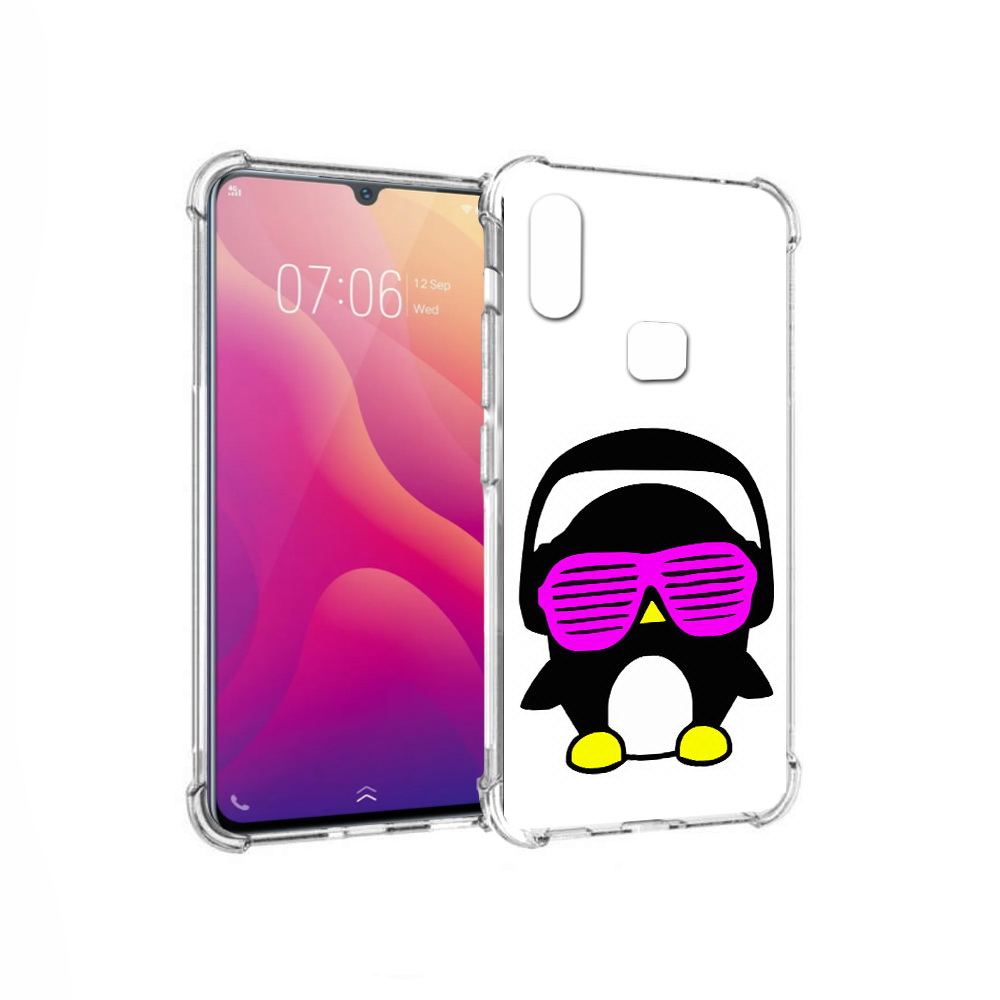 

Чехол MyPads Tocco для Vivo V11i пингвин (PT119353.424.541), Прозрачный, Tocco
