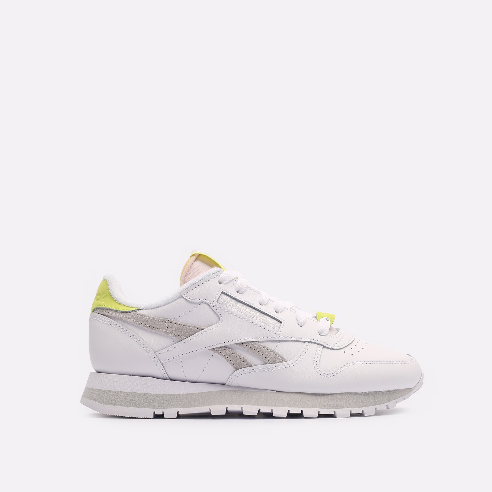 

Кроссовки женские Reebok Classic Leather белые 6 US, Белый, Classic Leather