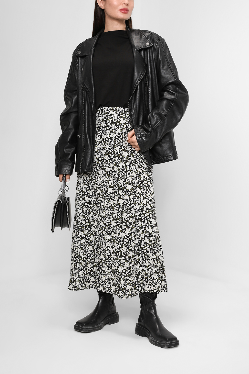 Юбка женская Esprit Casual 102EE1D313 черная 36