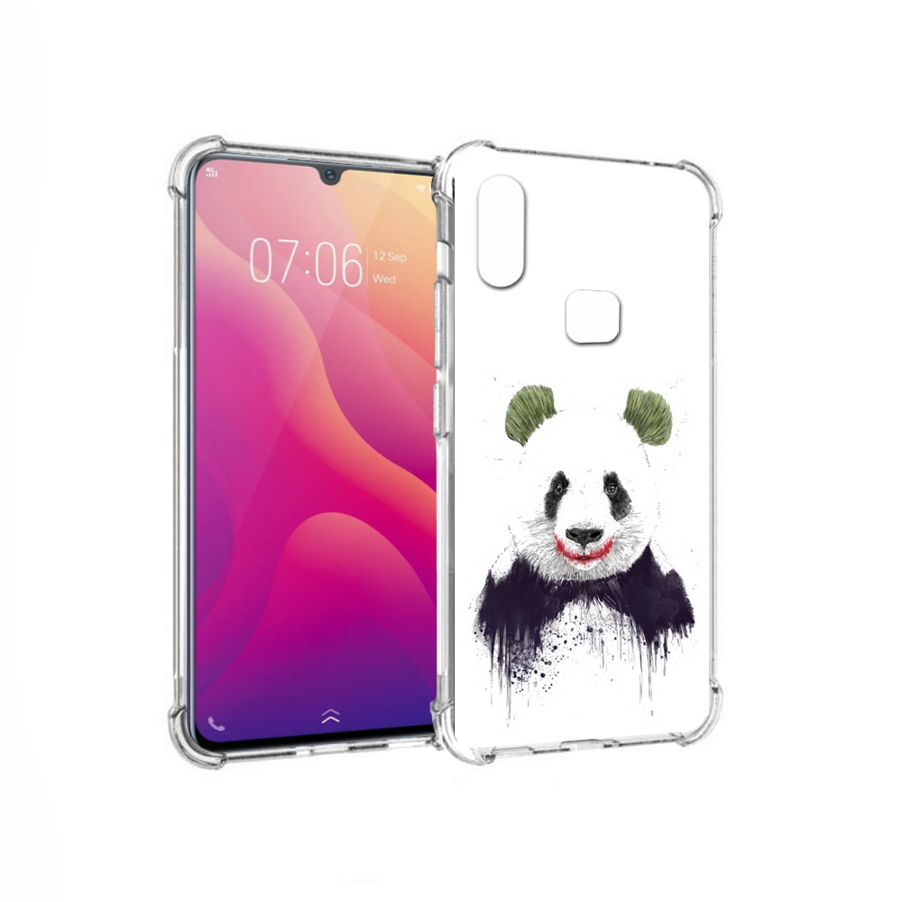 

Чехол MyPads Tocco для Vivo V11i панда джокер (PT119353.424.533), Прозрачный, Tocco