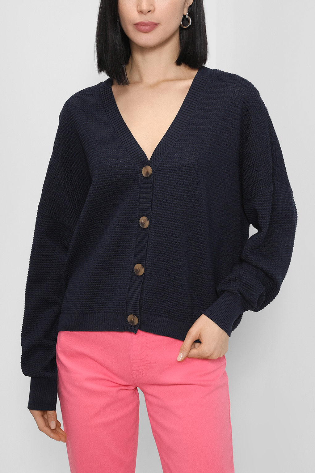 

Кардиган женский Esprit Casual 092EE1I348 синий XS, 092EE1I348
