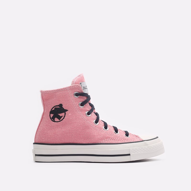 

Кеды мужские Converse x Stussy Chuck 70 Hi розовые 5 US, Розовый, x Stussy Chuck 70 Hi