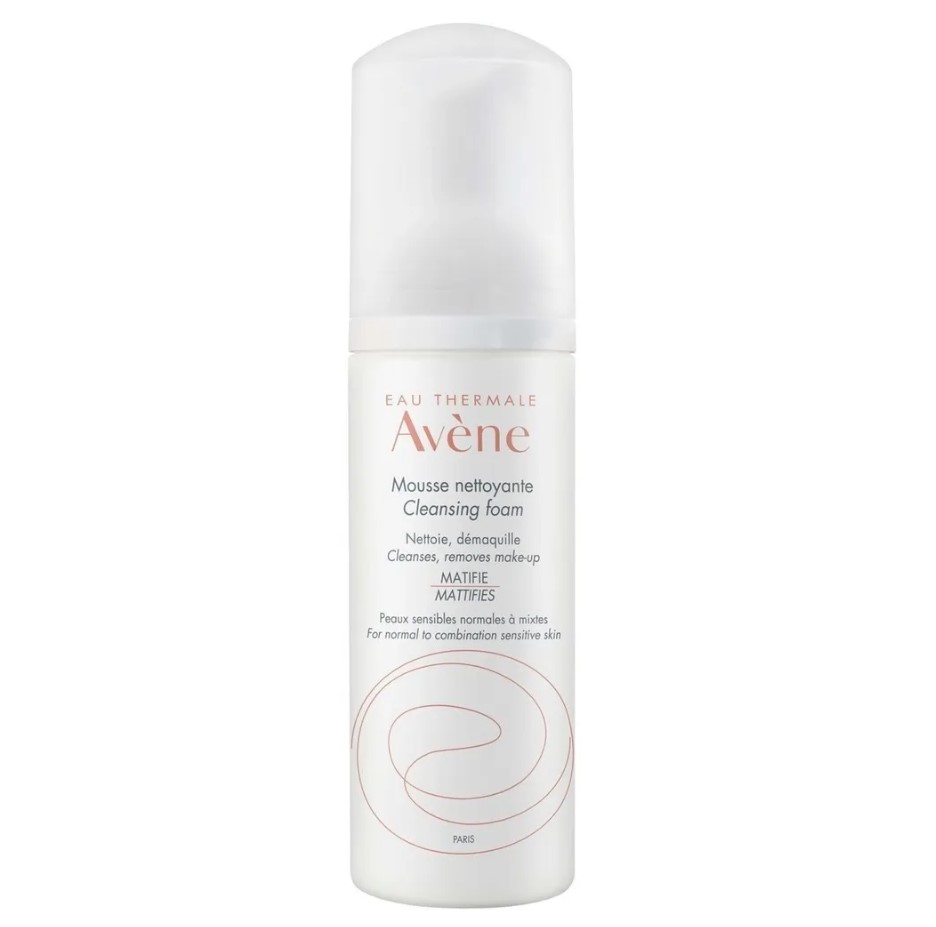 Очищающая пенка для снятия макияжа Avene 150 мл