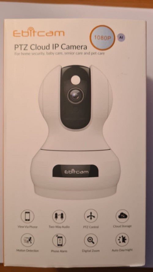 

WI-FI IP-камера Ebitcam E3 2MP, E3