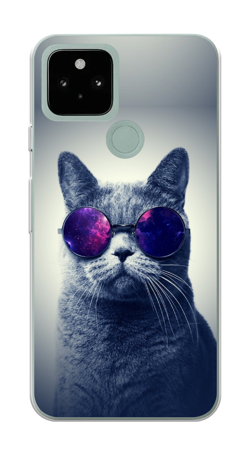 

Чехол Awog на Google Pixel 5 "Космический кот", Разноцветный, 270750-1