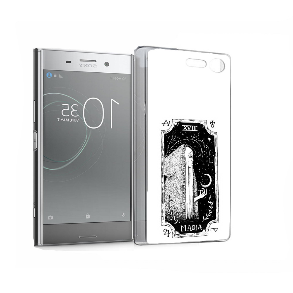 

Чехол MyPads Tocco для Sony Xperia XZ Premium лунная магия (PT67145.226.447), Прозрачный, Tocco