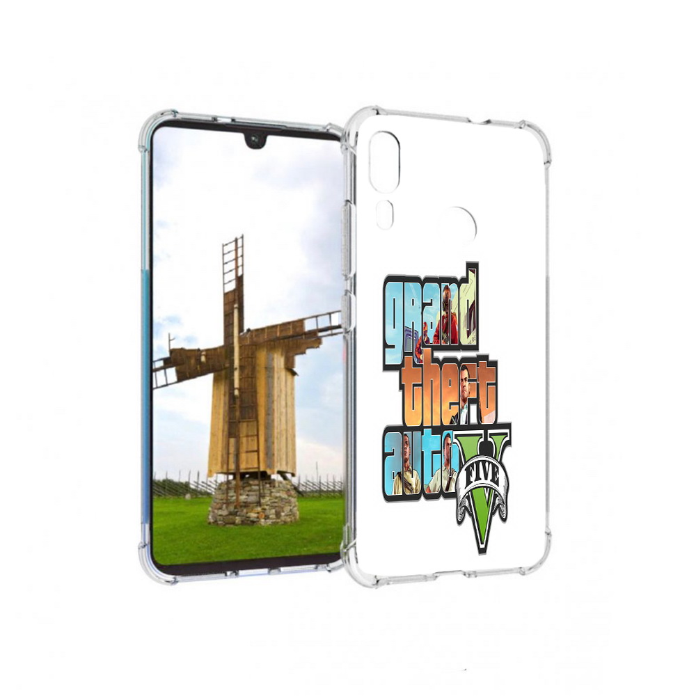 

Чехол MyPads Tocco для Motorola Moto E6 Plus игра гта (PT150579.352.373), Прозрачный, Tocco