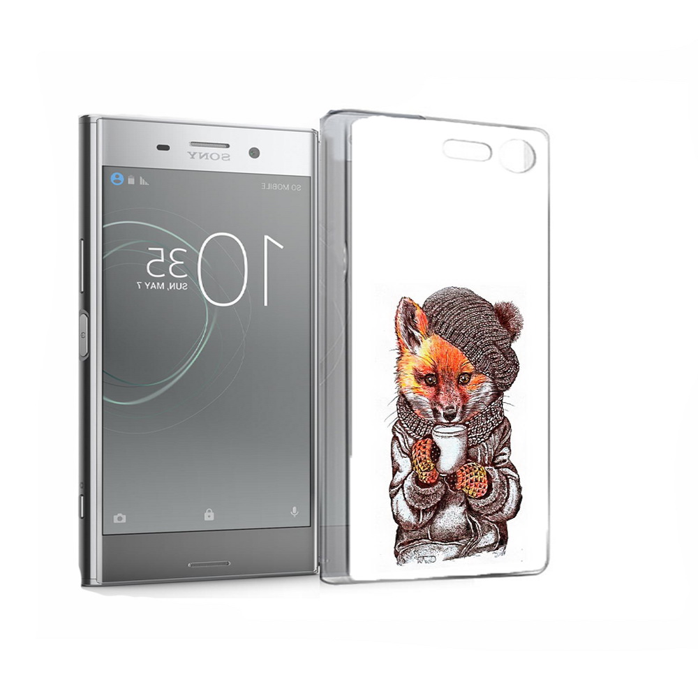 

Чехол MyPads Tocco для Sony Xperia XZ Premium лиса в шапке (PT67145.226.437), Tocco