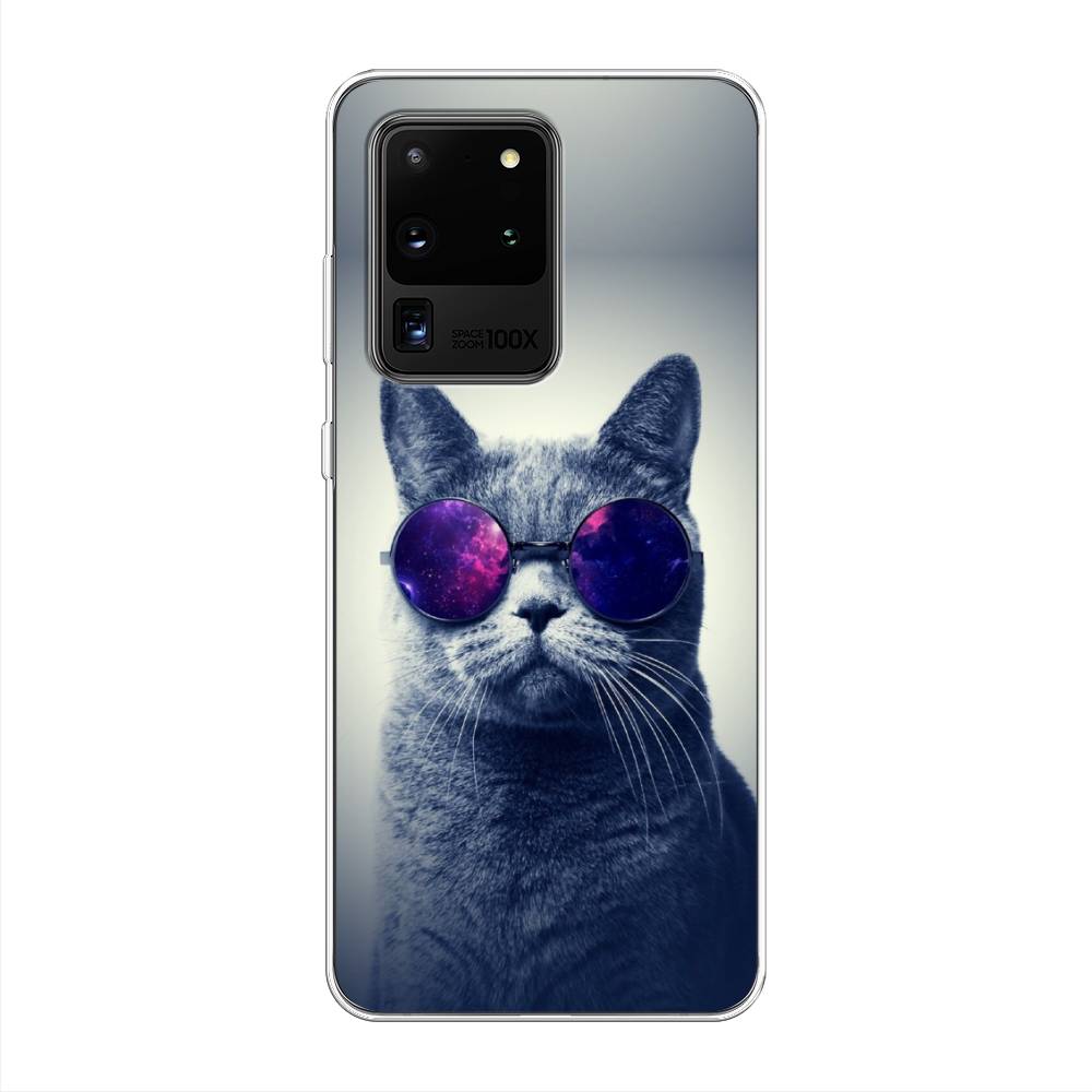 

Чехол Awog на Samsung Galaxy S20 Ultra "Космический кот", Разноцветный, 29450-1