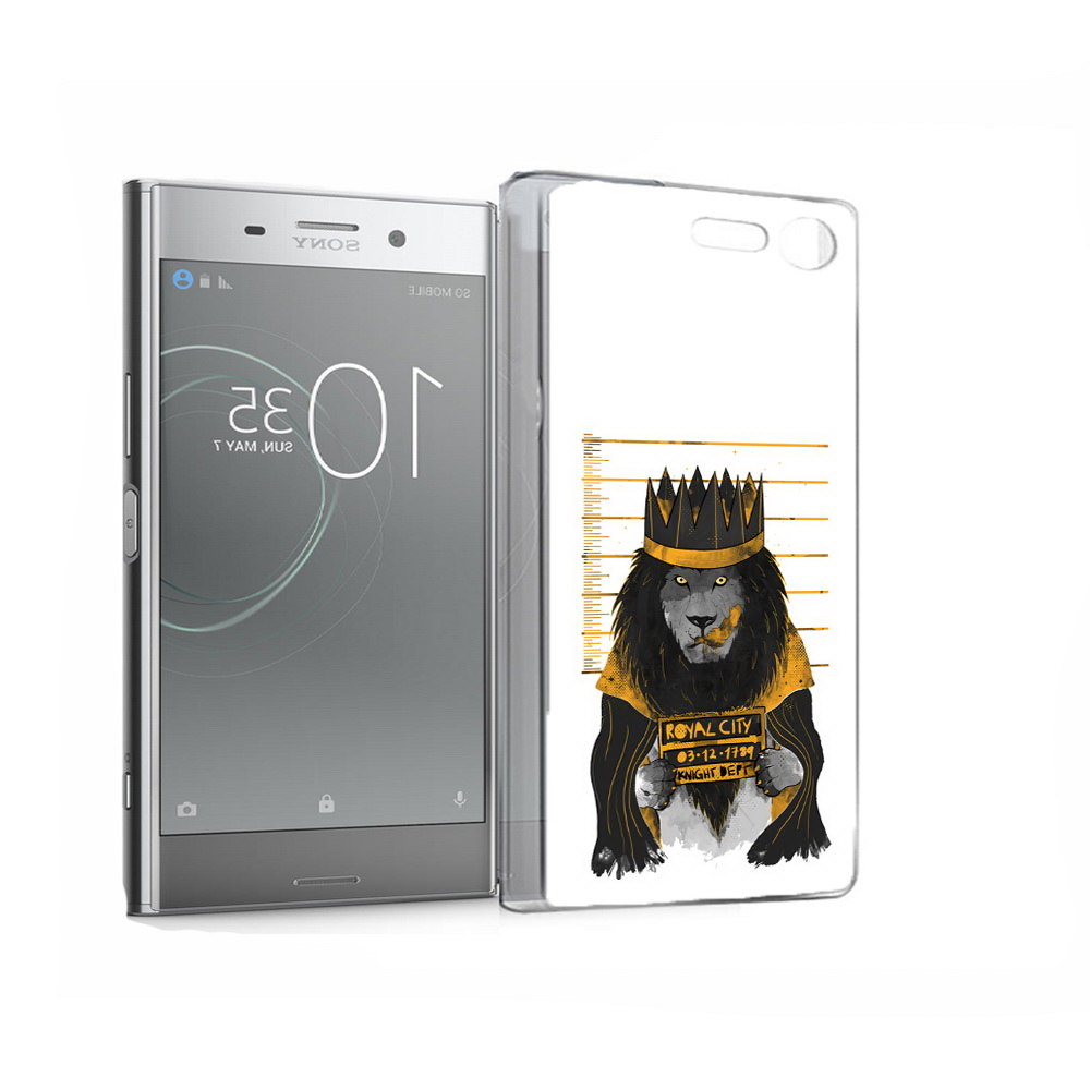 

Чехол MyPads Tocco для Sony Xperia XZ Premium лев в законе (PT67145.226.435), Прозрачный, Tocco