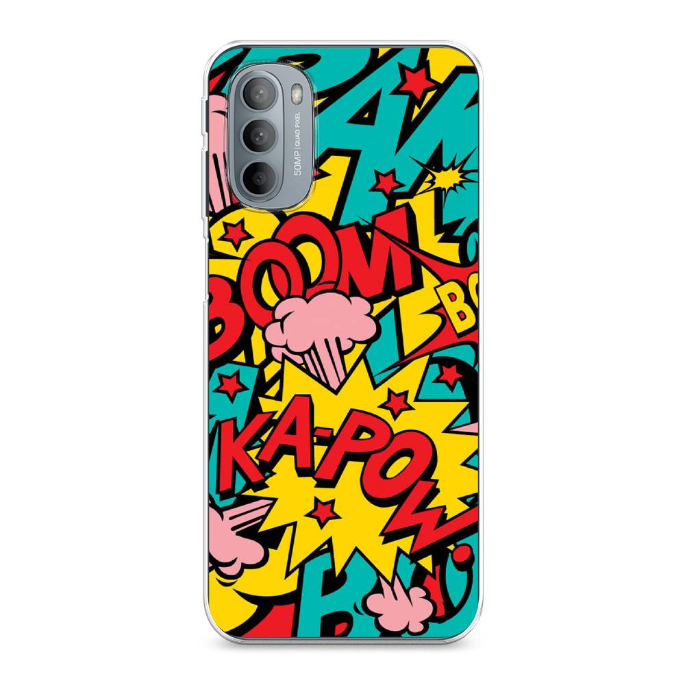 

Чехол Awog на Motorola Moto G31/G41 "Постер pop art", Разноцветный, 241850-9