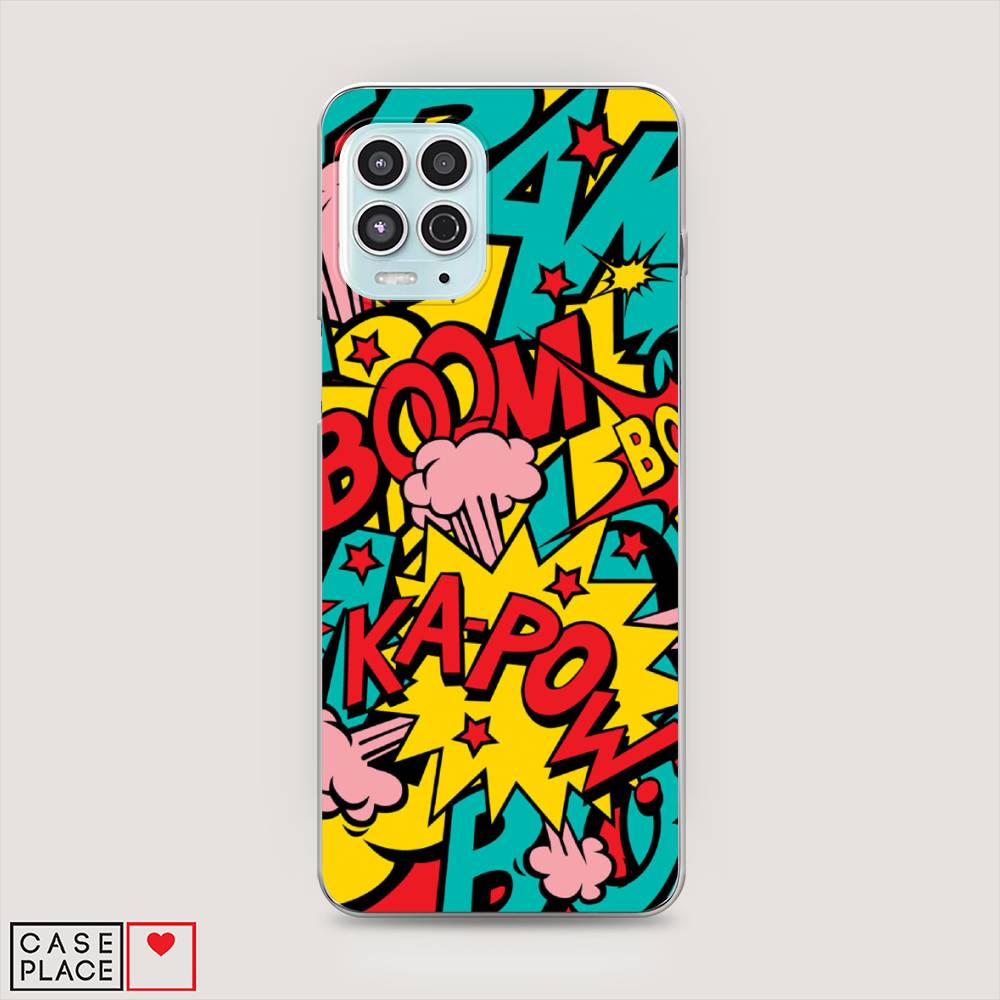 

Чехол Awog на Motorola Moto G100 "Постер pop art", Разноцветный, 241650-9