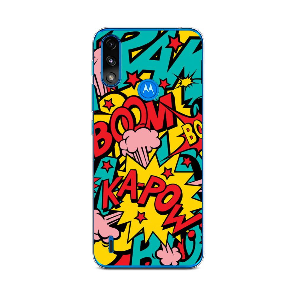 

Чехол Awog на Lenovo K13/Motorola Moto E7 Power "Постер pop art", Разноцветный, 242450-9
