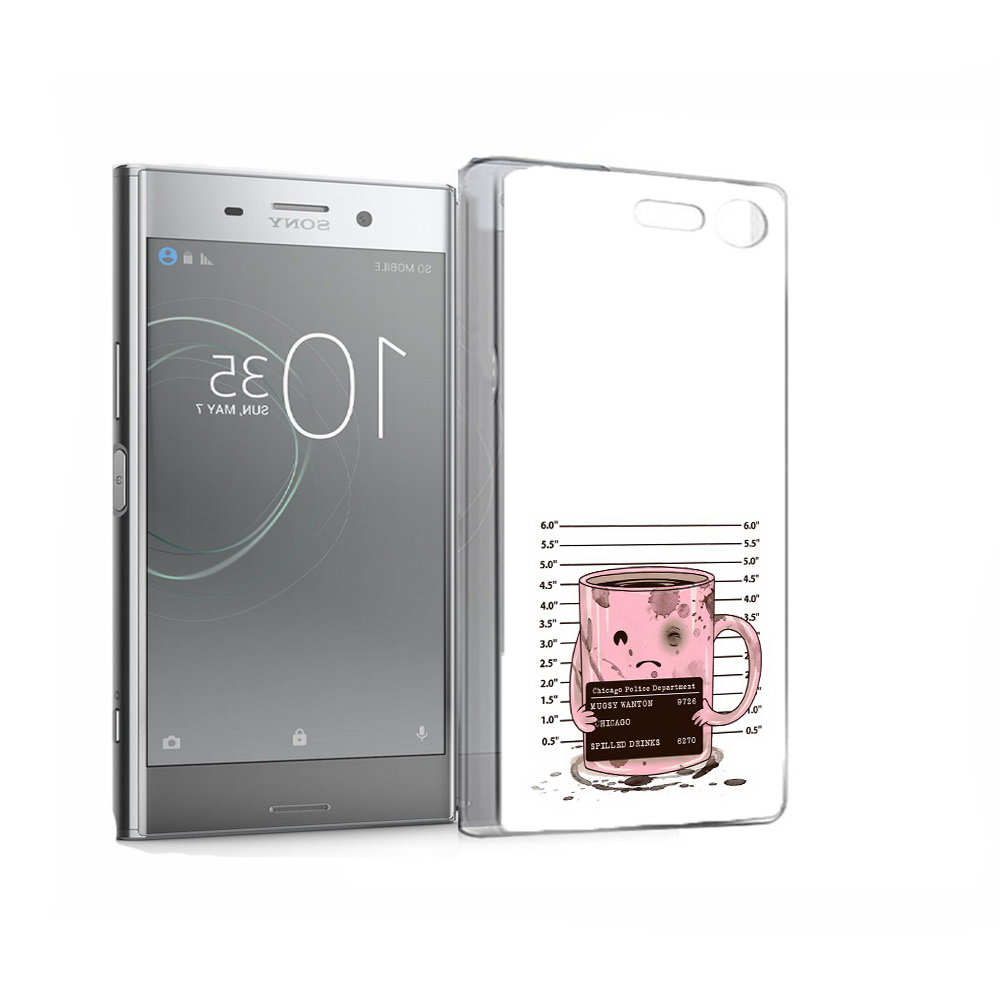 

Чехол MyPads Tocco для Sony Xperia XZ Premium кружка (PT67145.226.420), Прозрачный, Tocco