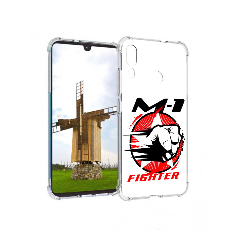 

Чехол MyPads Tocco для Motorola Moto E6 Plus единоборства М-1 (PT150579.352.342), Прозрачный, Tocco