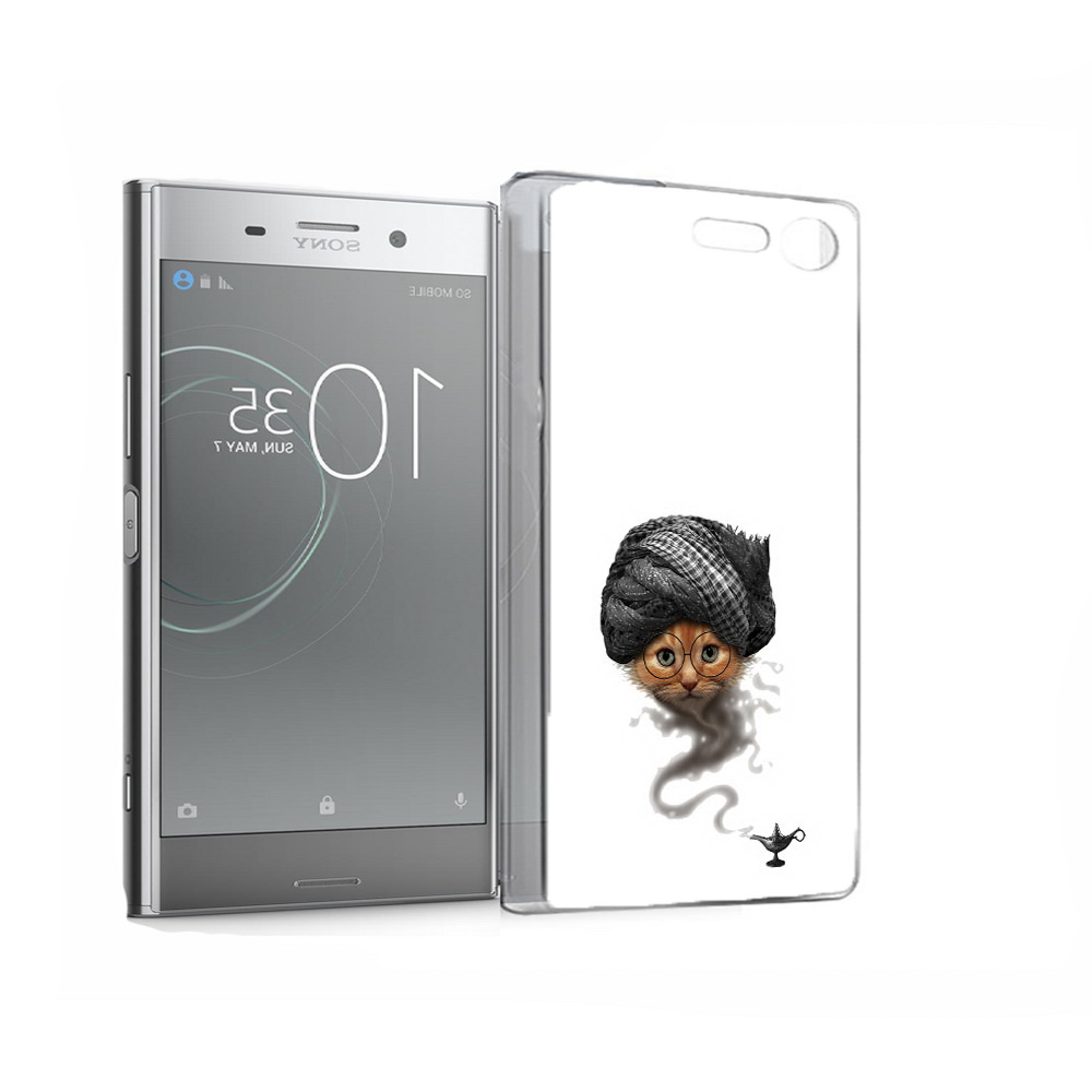 

Чехол MyPads Tocco для Sony Xperia XZ Premium кот джин (PT67145.226.398), Прозрачный, Tocco
