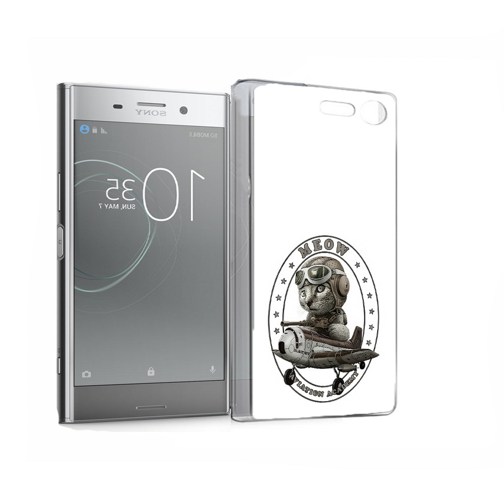 

Чехол MyPads Tocco для Sony Xperia XZ Premium кот в самолете (PT67145.226.395), Прозрачный, Tocco