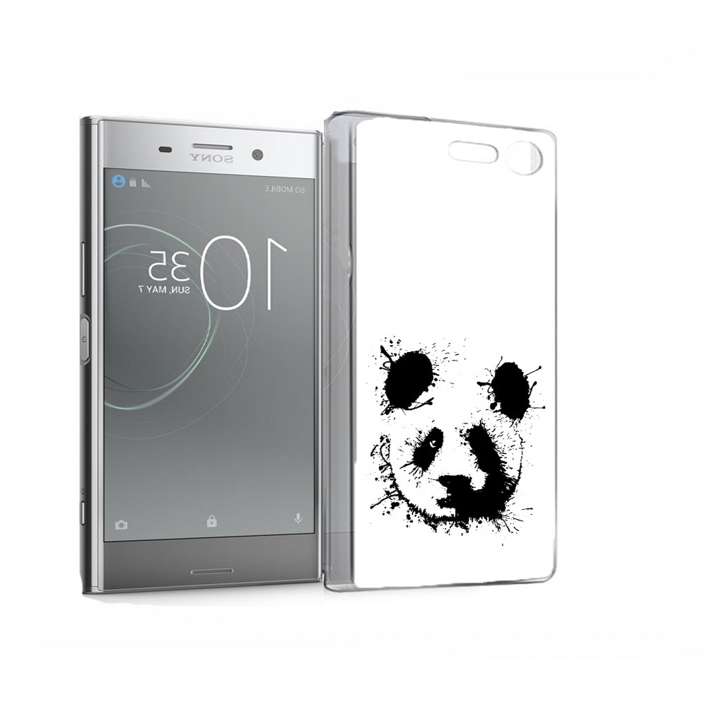 

Чехол MyPads Tocco для Sony Xperia XZ Premium клякса-панда (PT67145.226.389), Прозрачный, Tocco