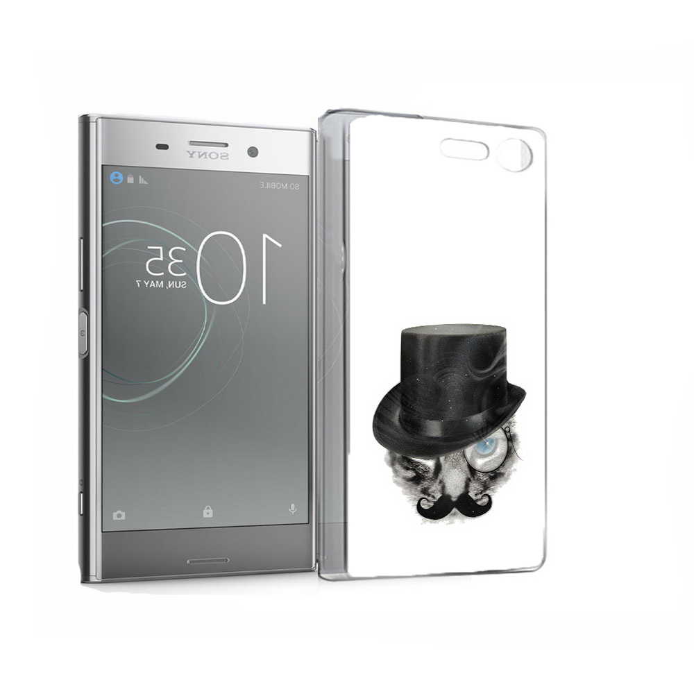 

Чехол MyPads Tocco для Sony Xperia XZ Premium интелегентный кот (PT67145.226.378), Прозрачный, Tocco