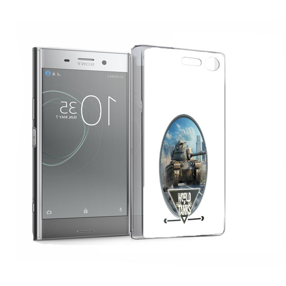 

Чехол MyPads Tocco для Sony Xperia XZ Premium игра с танками (PT67145.226.375), Прозрачный, Tocco