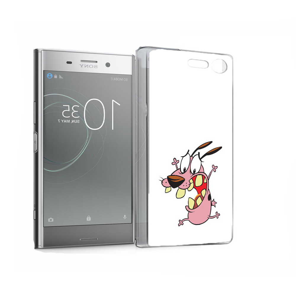 

Чехол MyPads Tocco для Sony Xperia XZ Premium зубастый бобик (PT67145.226.371), Прозрачный, Tocco