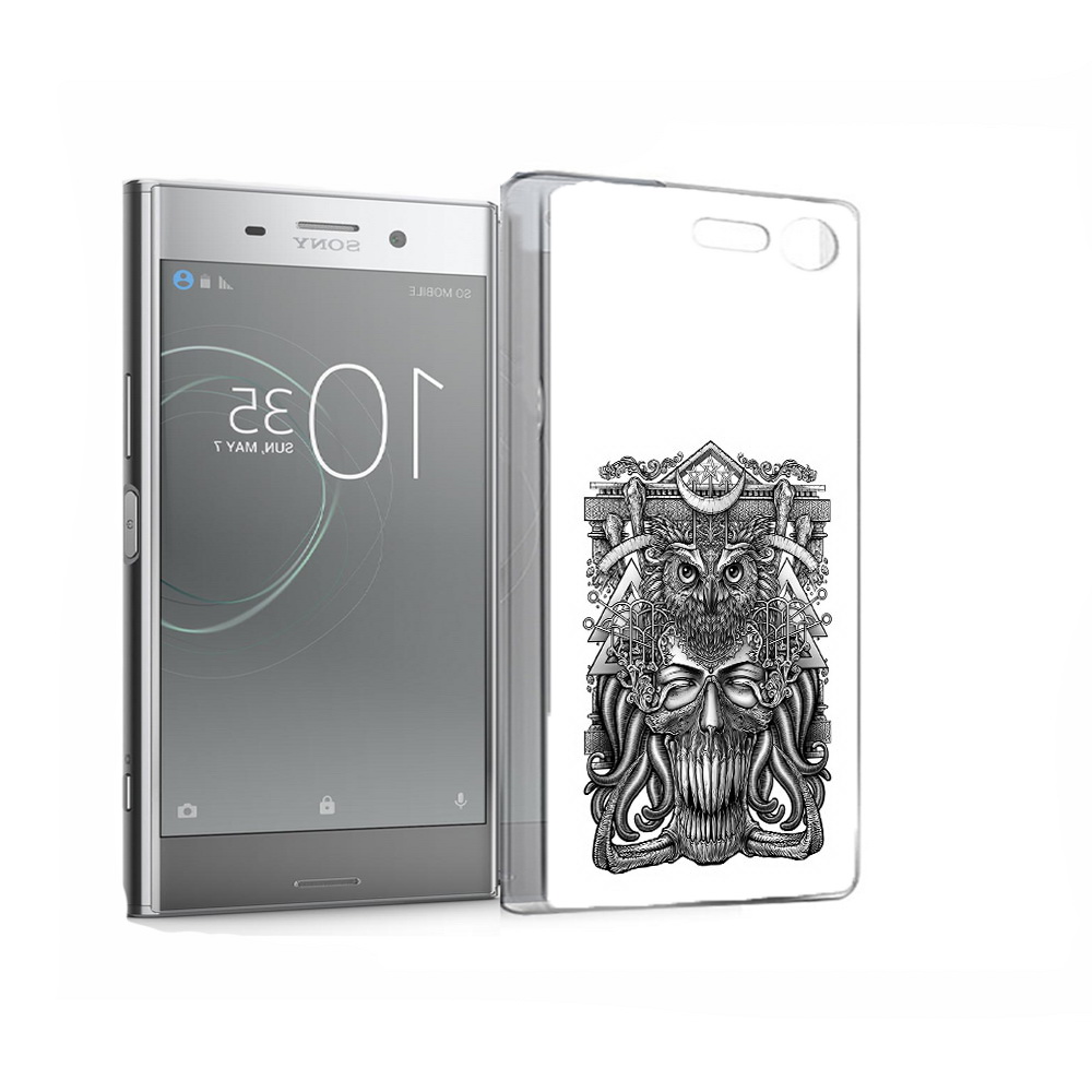 

Чехол MyPads Tocco для Sony Xperia XZ Premium зубастая сова (PT67145.226.369), Прозрачный, Tocco