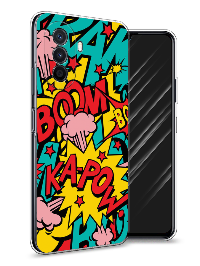 

Чехол Awog на Huawei Nova Y70 "Постер pop art", Разноцветный, 6109150-9