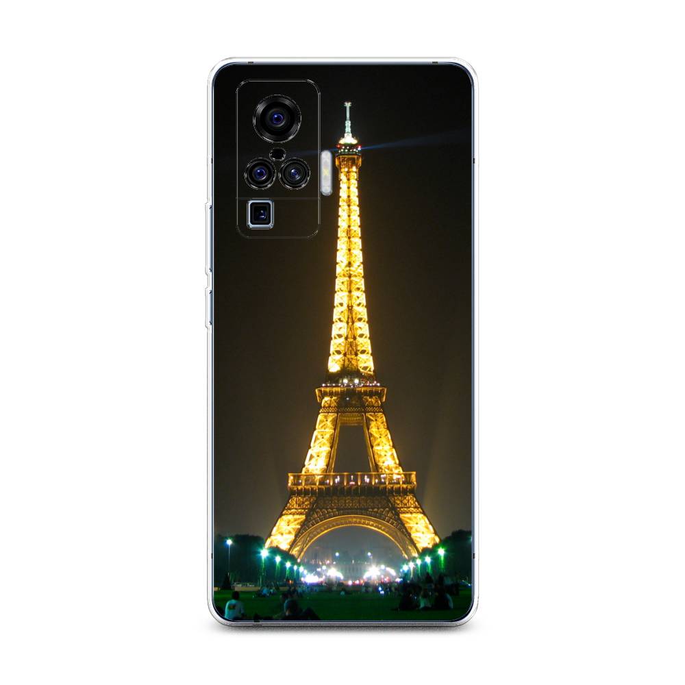 

Чехол на Vivo X50 Pro "Париж 2", Желтый;серый, 262350-2