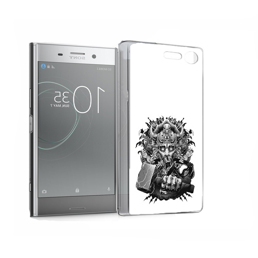 

Чехол MyPads Tocco для Sony Xperia XZ Premium злой тор (PT67145.226.363), Прозрачный, Tocco