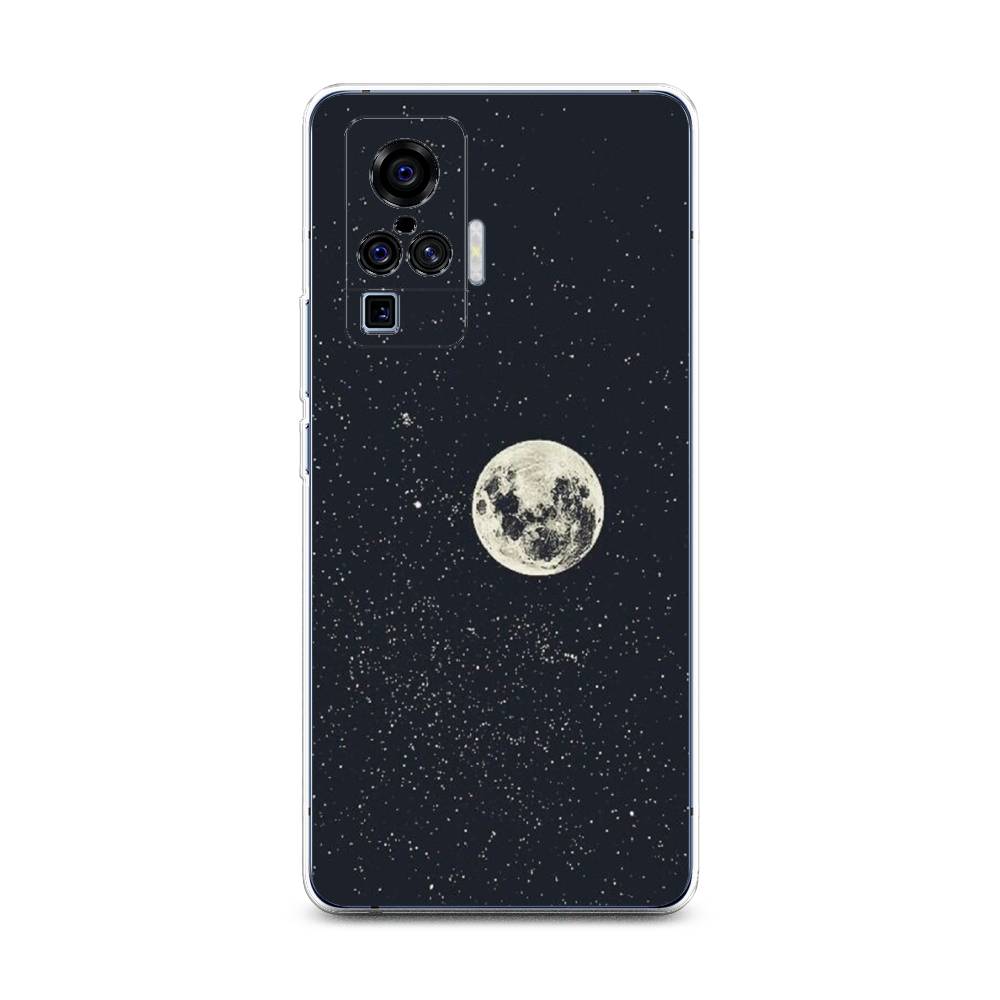 

Чехол на Vivo X50 Pro "Полнолуние", Красный, 262350-2