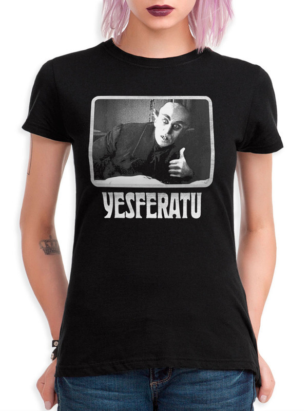 фото Футболка женская design heroes yesferatu / вампир носферату черная 3xl