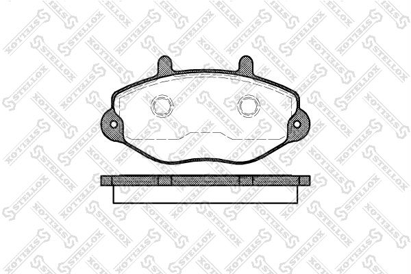 

Колодки дисковые п. Ford Transit 130/150 2.0i/2.9i/2.5TDi 94-98 диск 15' 403 000B-SX