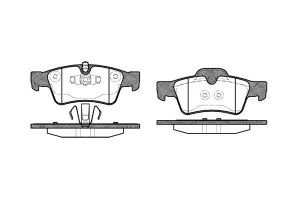 Колодки дисковые з. MB C219/W164/W251 04> 991 10 [A0044205220] 100056295976