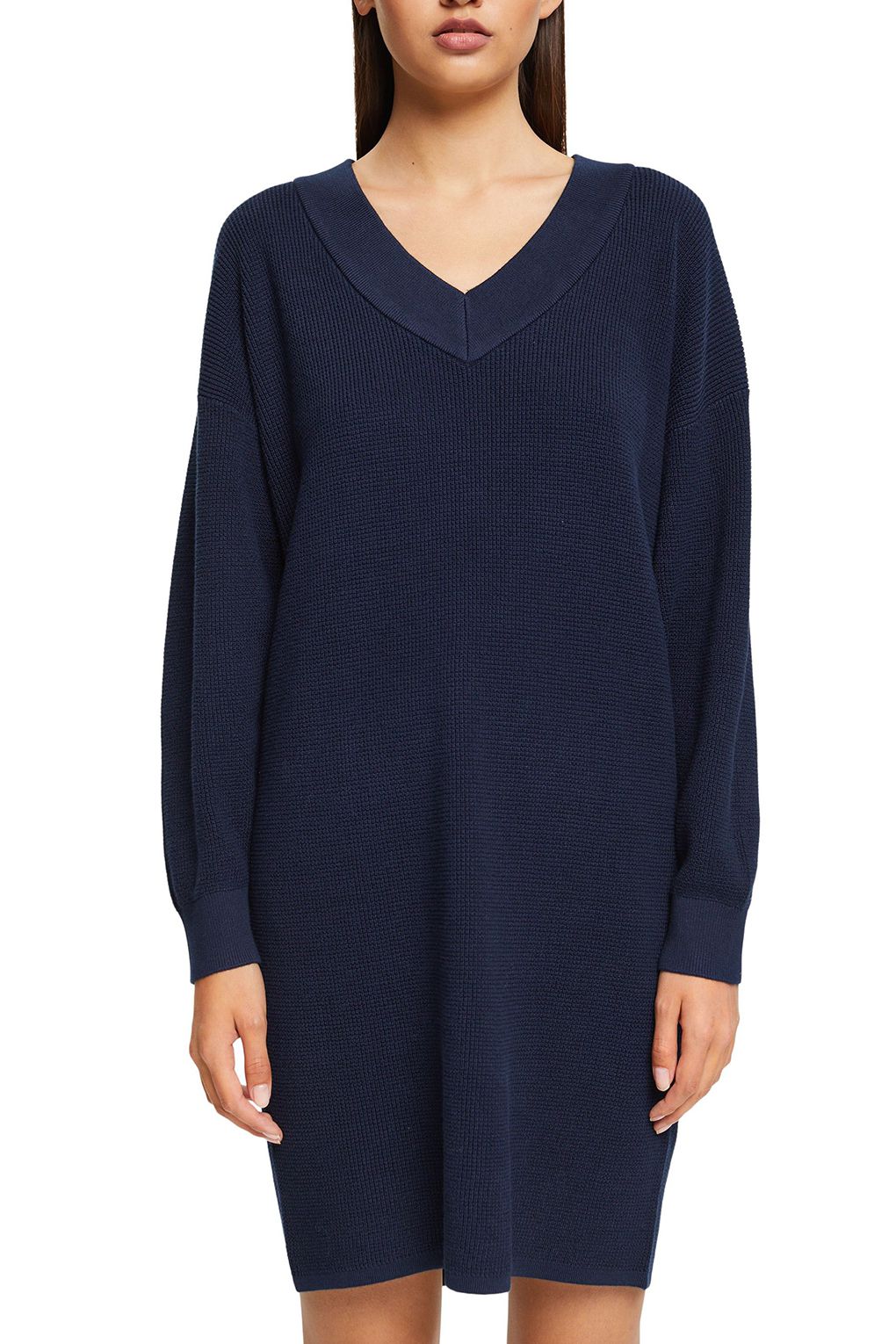 

Платье женское Esprit Casual 092EE1E338 синее 2XL, Синий, 092EE1E338