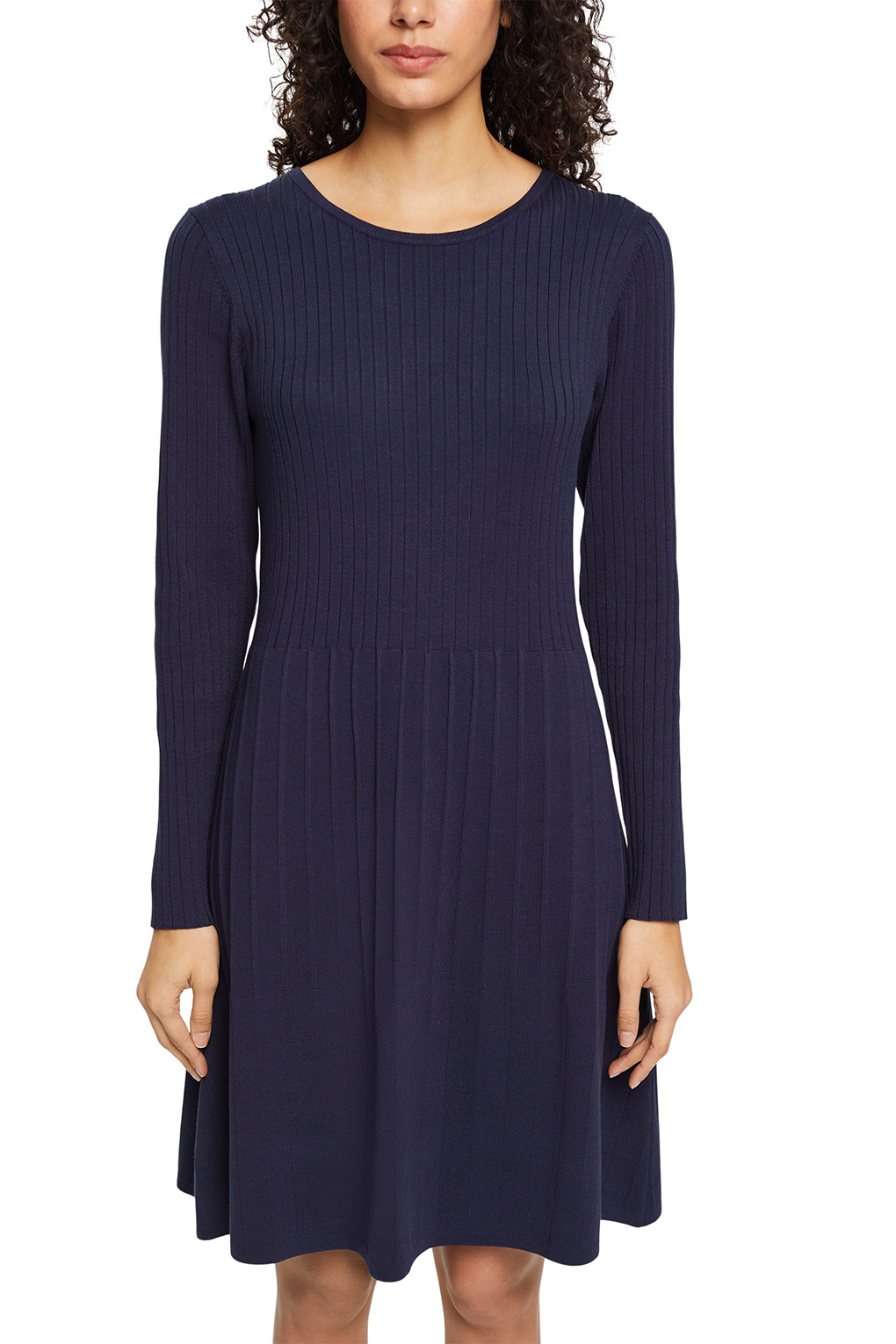 

Платье женское Esprit Casual 092EE1E337 синее M, Синий, 092EE1E337