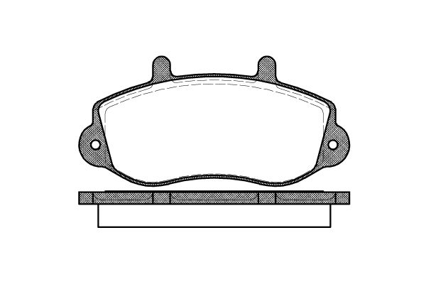 

Колодки дисковые п. Renault Master, Opel Movano 2.5D/2.8DTi 98-01 677 00 =223945