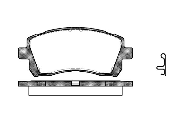 

Колодки дисковые п. Subaru Forester 2.0 02>/Legacy2.5i 4WD 96-9 655 02 =D7036-01=Y07-7036