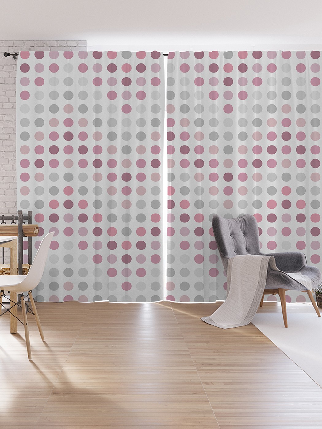 

Шторы под лён JoyArty "Скрытые зигзаги", серия Oxford DeLux, 340х265 см, Скрытые зигзаги