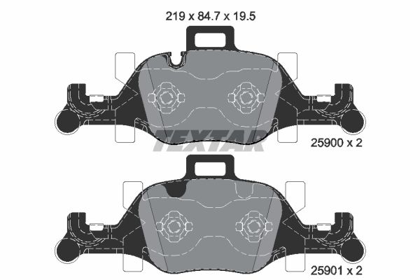 

Колодки тормозные дисковые BMW 7 (G11, G12) 14-