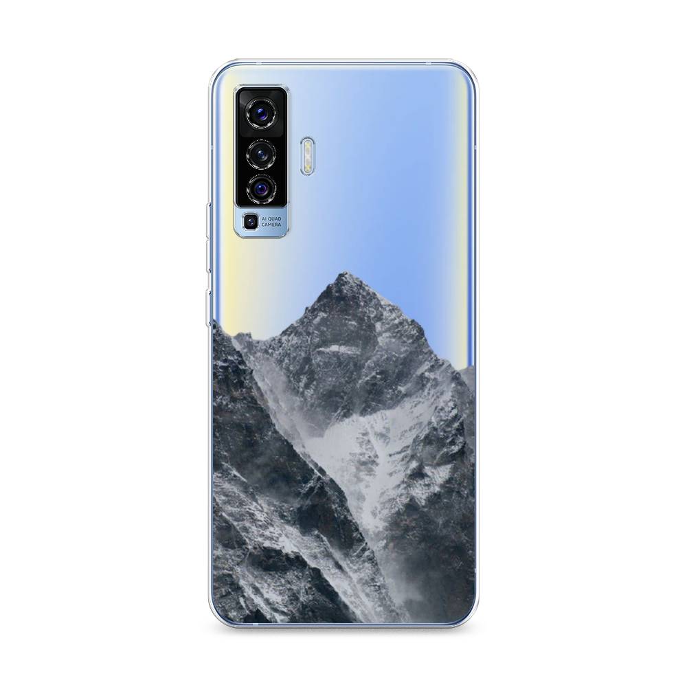 

Чехол на Vivo X50 "Горы арт 4", Серый;бежевый, 262250-2