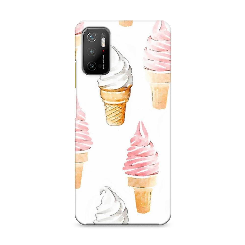 

Пластиковый чехол "Нарисованное мороженое" на Xiaomi Poco M3 Pro, 311020-7