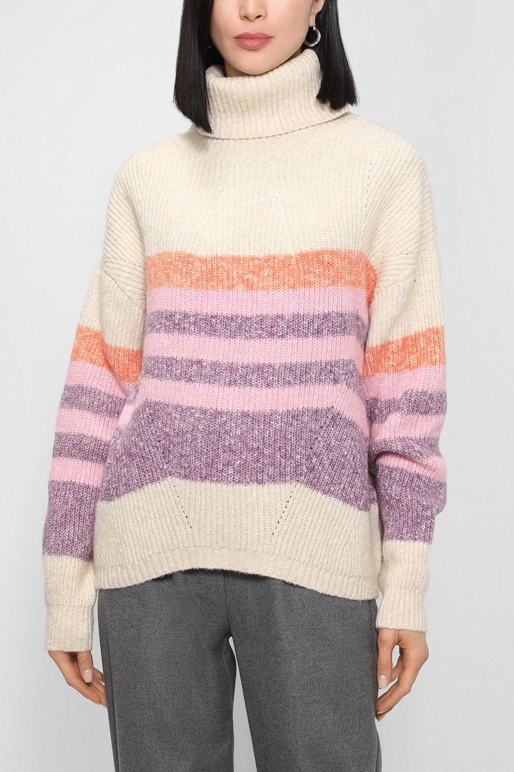 

Свитер женский Esprit Casual 102EE1I329 разноцветный M, 102EE1I329