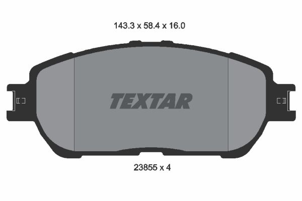 

Тормозные колодки Textar передние 2385501