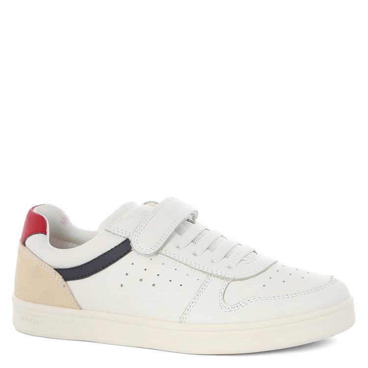 

Кеды GEOX J DJROCK BOY J155VD цв.белый р.35, J DJROCK BOY