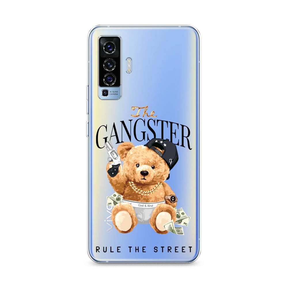 

Чехол на Vivo X50 "The Gangster", Бежевый;серый;черный, 262250-6