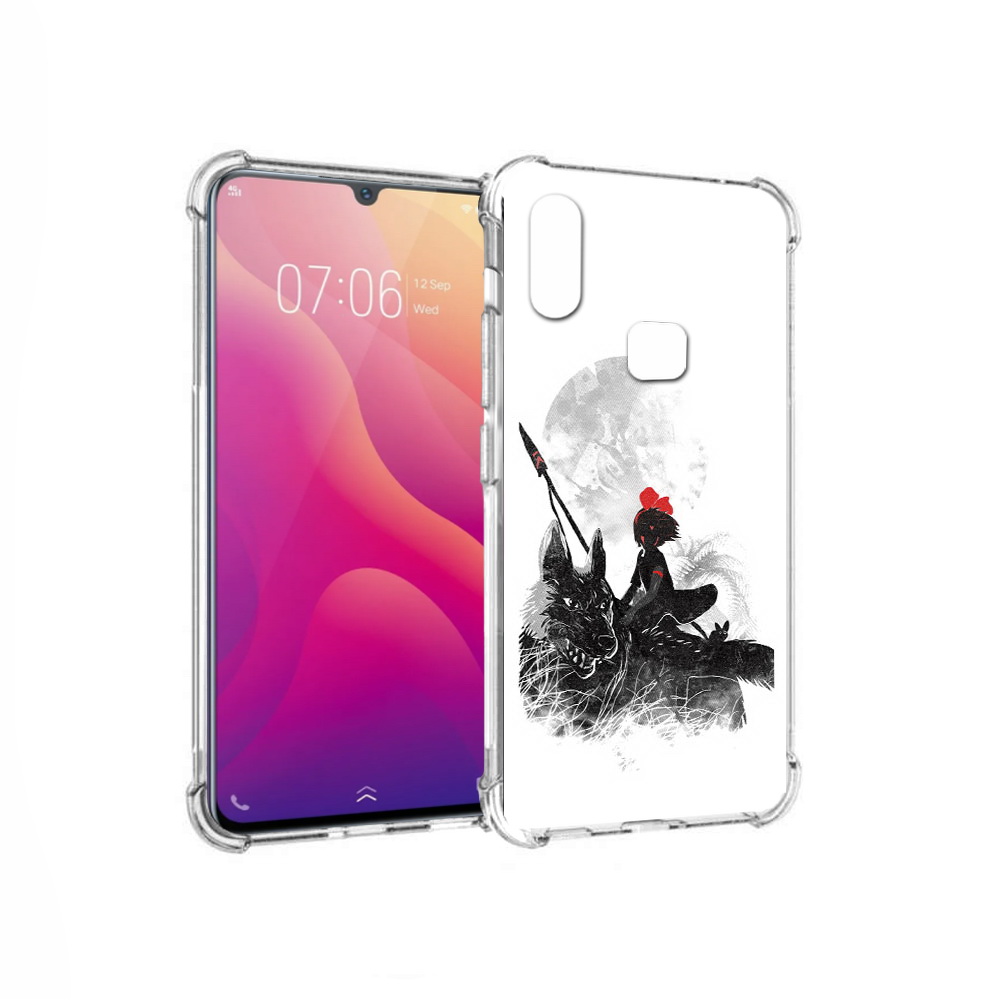 

Чехол MyPads Tocco для Vivo V11i мононоке (PT119353.424.481), Прозрачный, Tocco