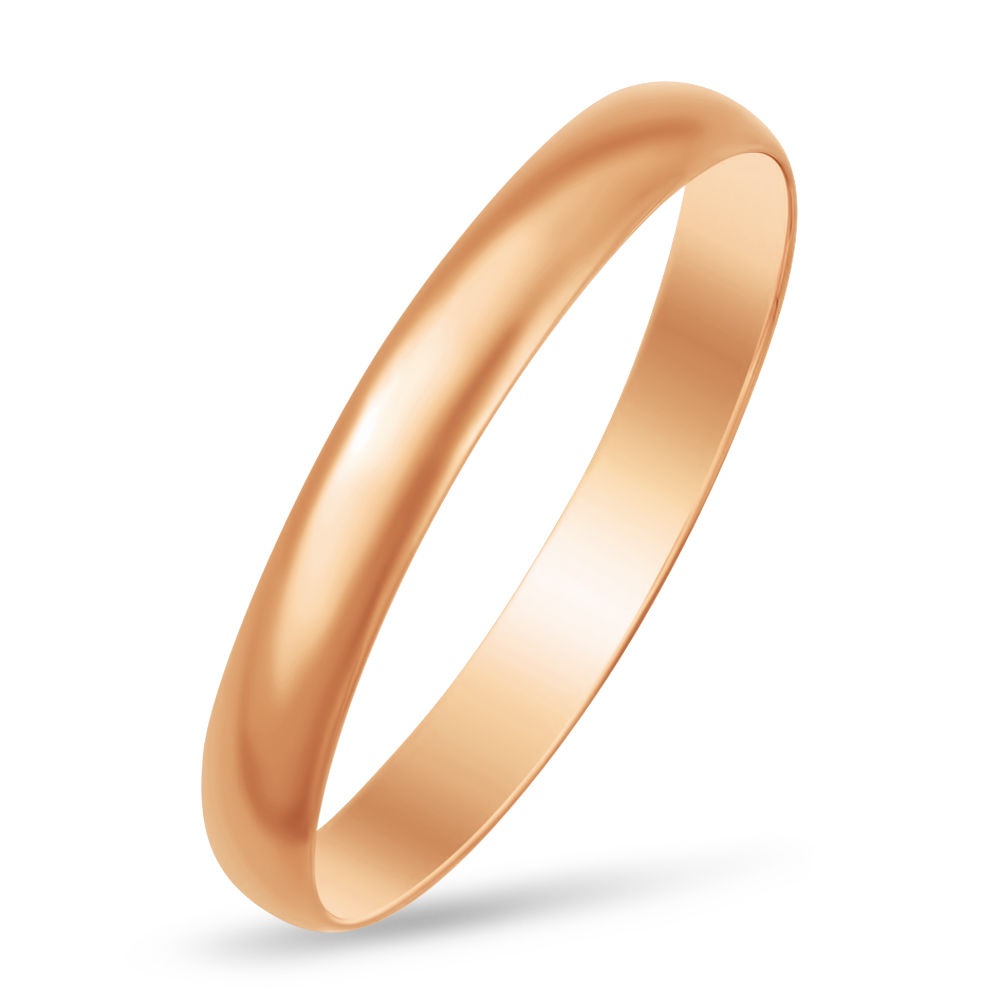 

Кольцо обручальное из красного золота р.  585Gold 601000029, 601000029