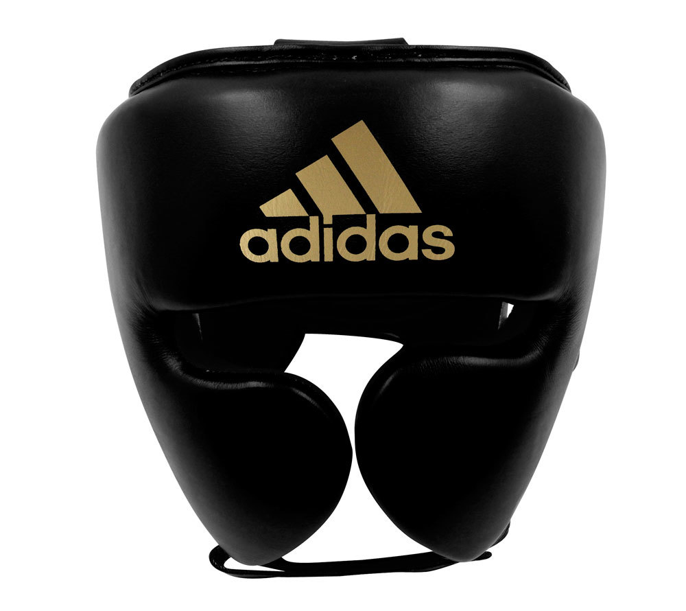

Шлем боксерский ADIDAS AdiStar Pro Headgear черно-золотой, Черный