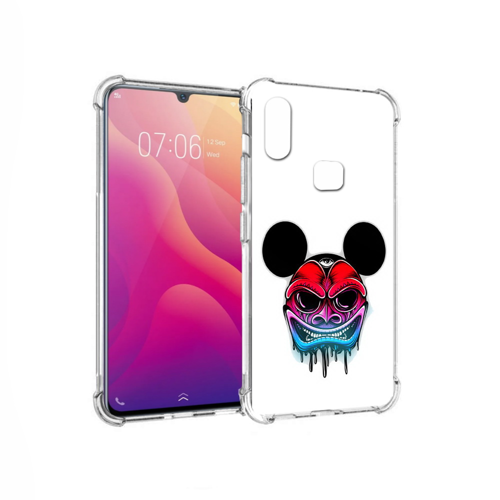 

Чехол MyPads Tocco для Vivo V11i микки в маске (PT119353.424.473), Прозрачный, Tocco